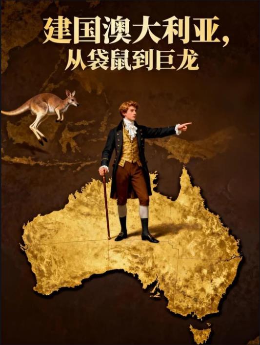 建国澳大利亚从袋鼠到巨龙
